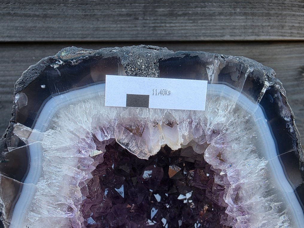 Large Amethyst Geode Amethyst - Height: 26 cm - Width: 27 cm- 11.4 kg #3.2
