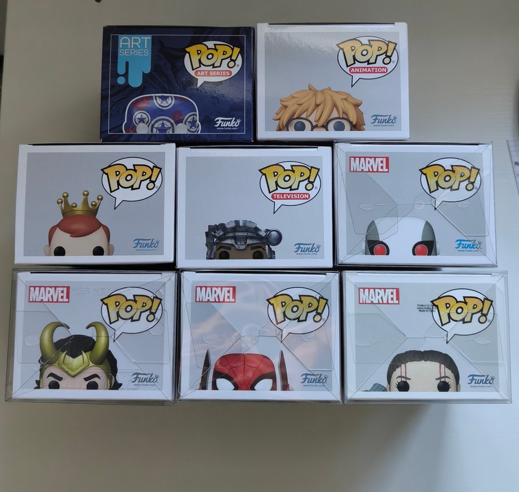 Funko  - Funko Pop Set 8 Funko Pop - 2020+ #4.3