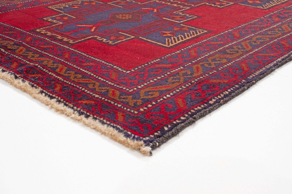 小地毯 - 143 cm - 84 cm - 俾路支阿富汗 #2.1