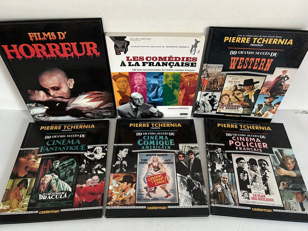 Lot Spécial Cinéma : Les Comédies à la Française - Cinéma Fantastique / Policier / Comique / Western - Pierre Tchernia présente les 80 Grands succès - 250 films incontournables du cinéma comique français #4.3