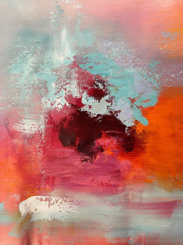 Ellis Hollering - Blushing Skies II - XL abstract #3.2
