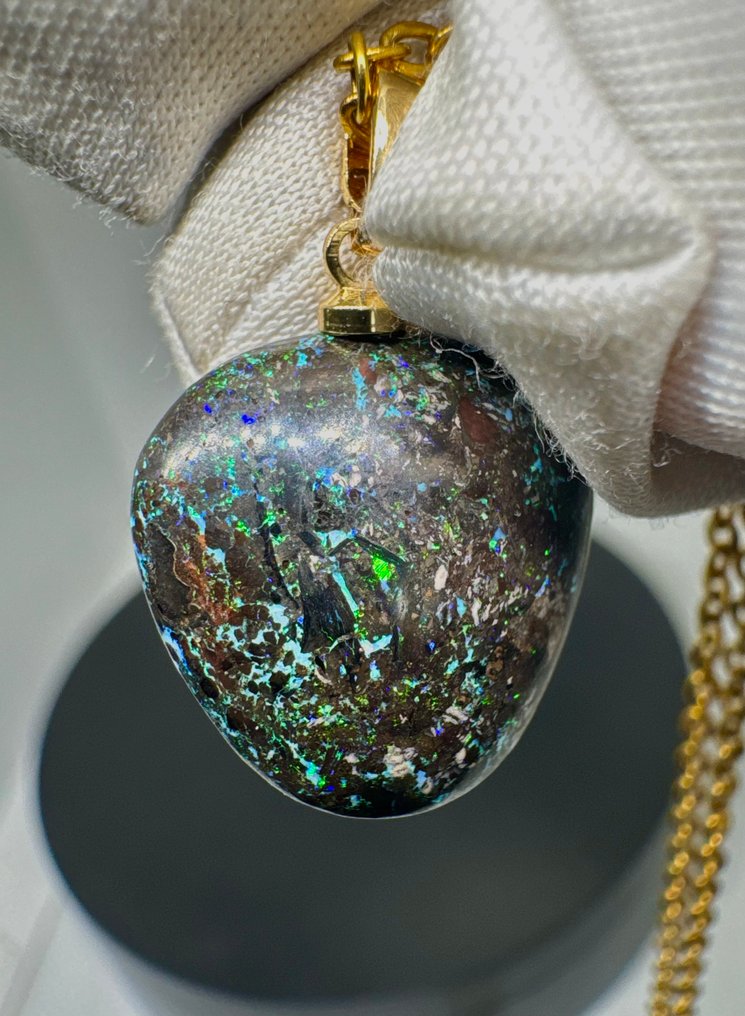 Opal Cabochon - Height: 25 mm - Width: 16 mm- 1.58 g - (1) #2.1