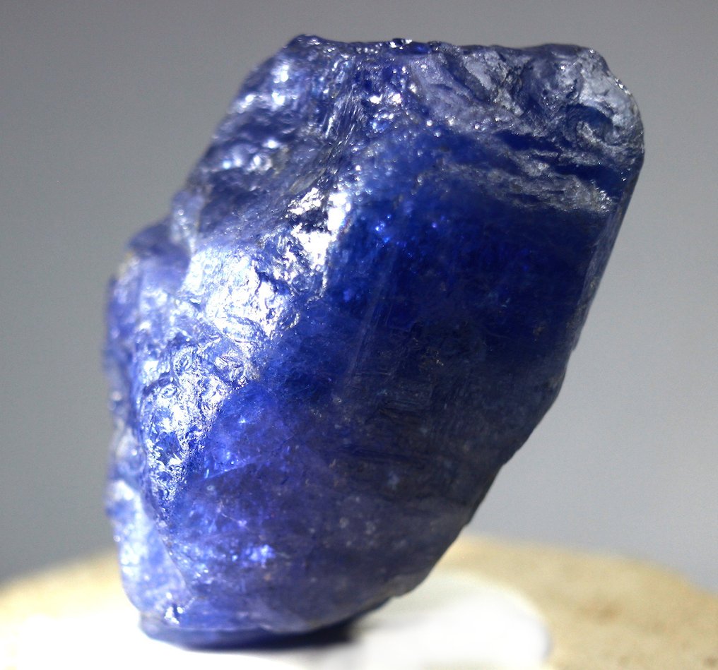 Ct. 413.80 XL Zapierający dech w piersiach Tanzanite Blu - Próbka z kolekcji - Wysokość: 54 mm - Szerokość: 30 mm- 82.76 g #2.1