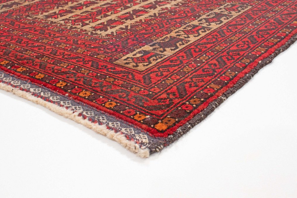 Tæppe - 138 cm - 89 cm - Baluch Afghan #2.1