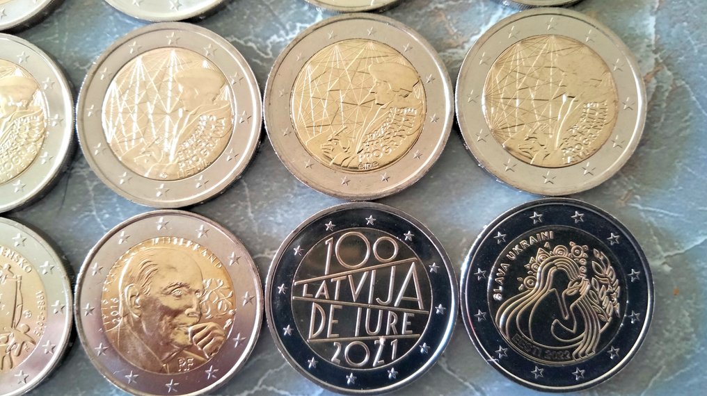 Europa. 2 Euro 2012/2025 (20 pièces) (Ingen mindstepris) #4.3