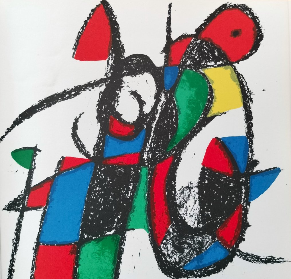 Joan Miro (1893-1983) - Litografia Original II. (Miró Lithographe II) #1.0