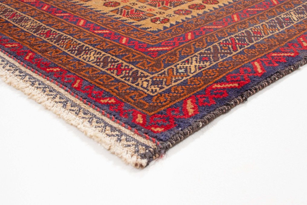 小地毯 - 139 cm - 86 cm - 俾路支阿富汗人 #2.1