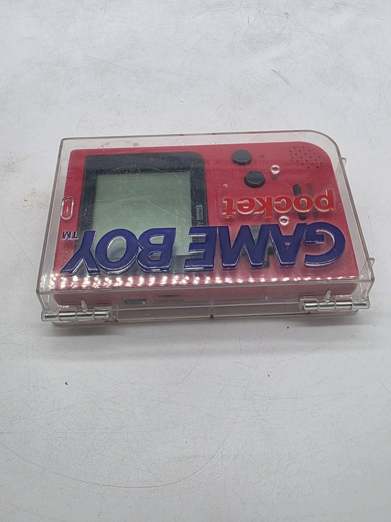 Nintendo - Gameboy Pocket - Rare - Mgb-01 - red - Boxed with Rare Blue Book - Video game console - In original box #4.3