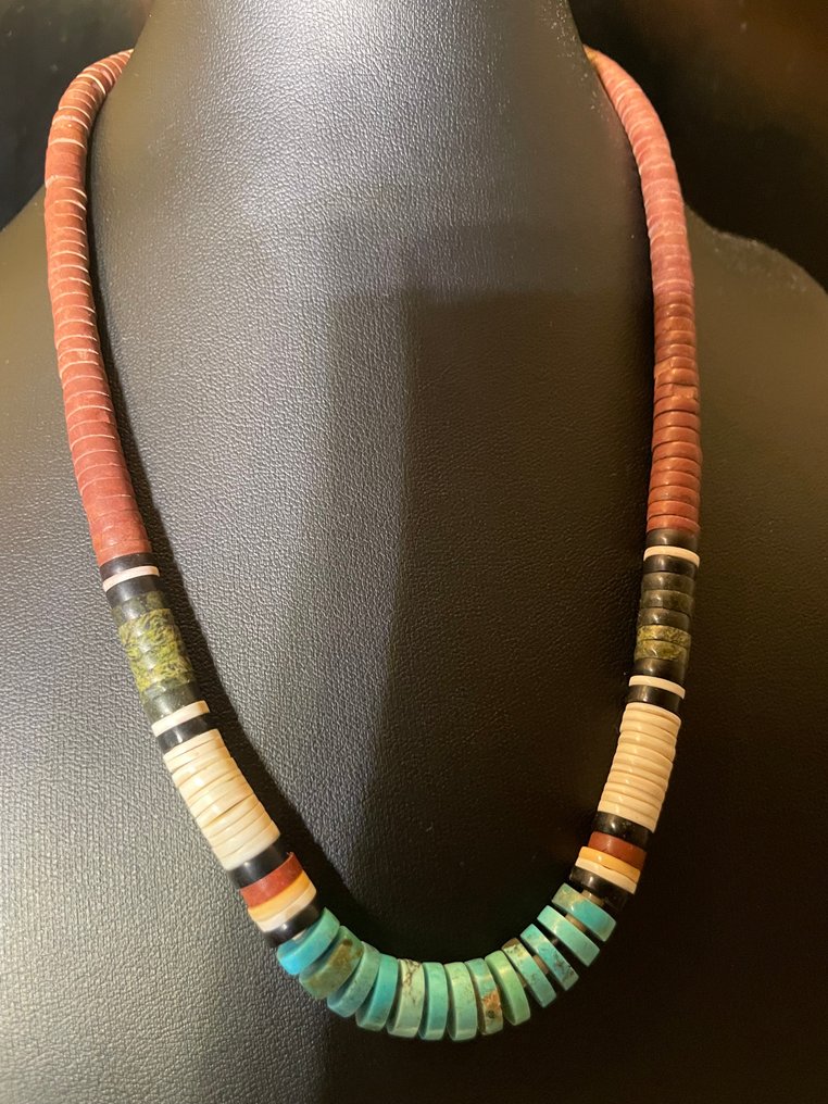 Collana - Stati Uniti Santo Domingo heishi #1.0