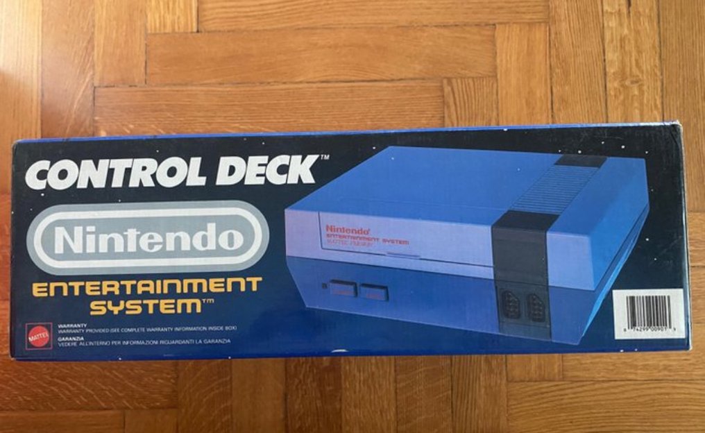 Nintendo, Mattel - Nes - Nintendo Entertainment System Control Deck (PAL A ITA) - 视频游戏机+游戏 - 带原装盒 #1.0