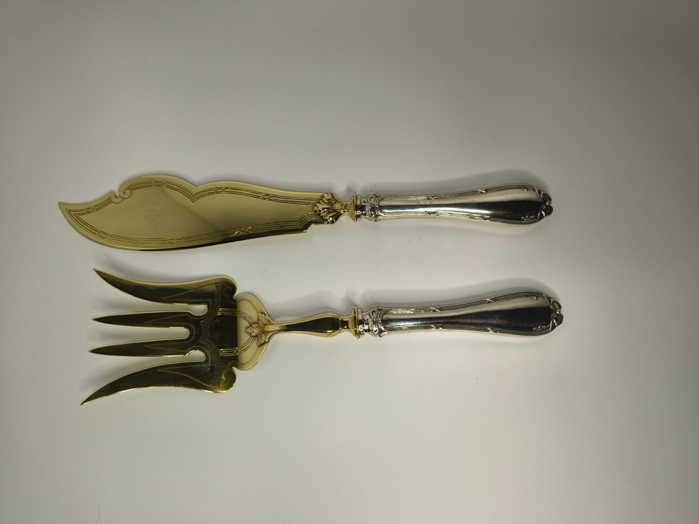 Fish cutlery set (2) - .800 silver #1.0
