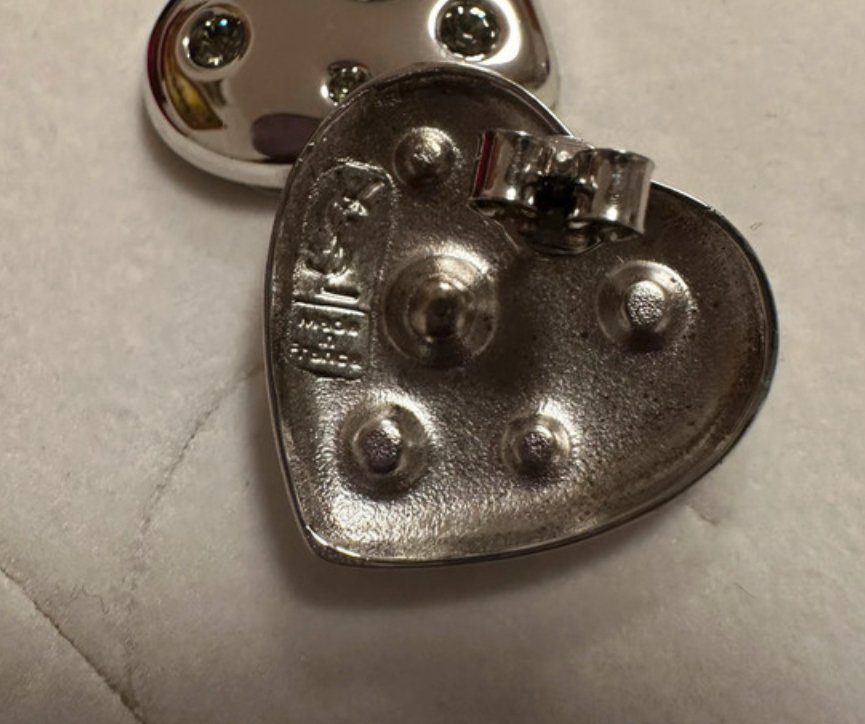 Yves Saint Laurent - Argent - Boucles d'oreilles #4.3