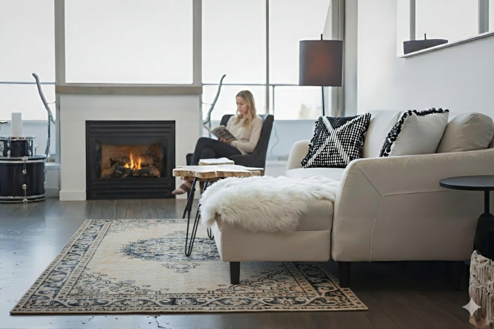 No reserve! Bohemian vintage - Rug - 200 cm - 115 cm - with certificate #1.0