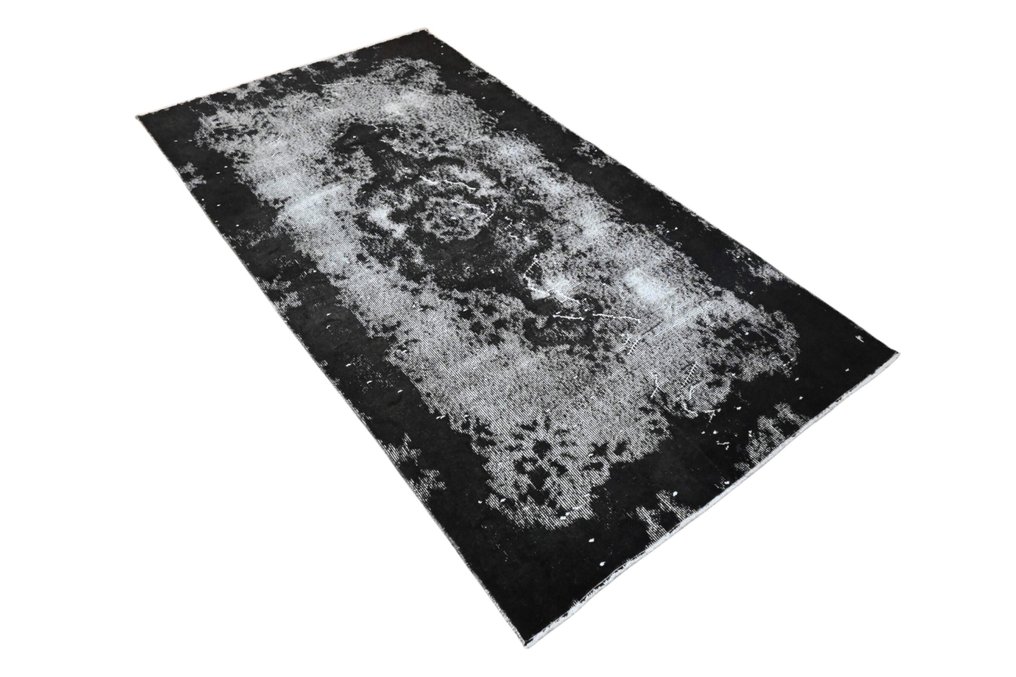 黑色超级复古 - 小地毯 - 210 cm - 115 cm - 有证书 #2.1