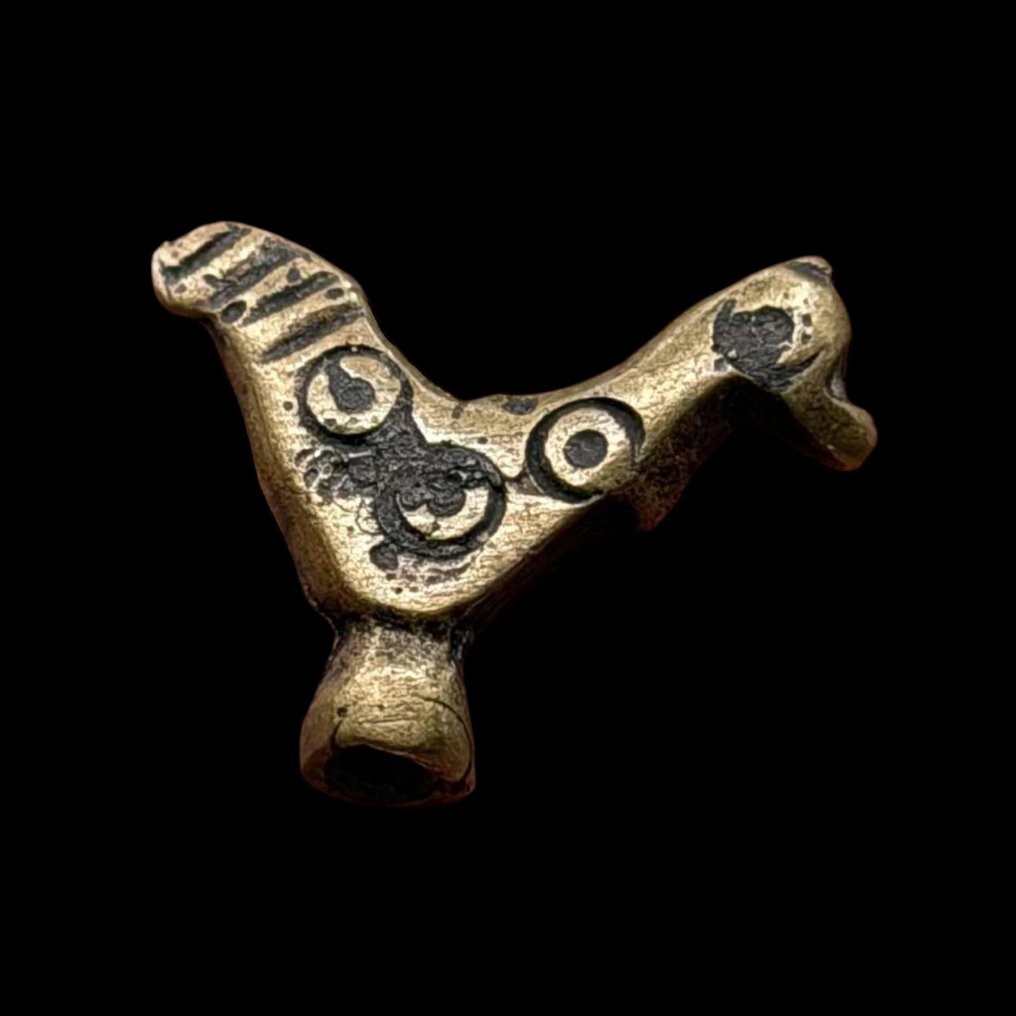 Αρχαία Ρωμαϊκή Μπρούντζος Bird Figure αντίγραφο - 1.5 cm  (χωρίς τιμή ασφαλείας) #3.2