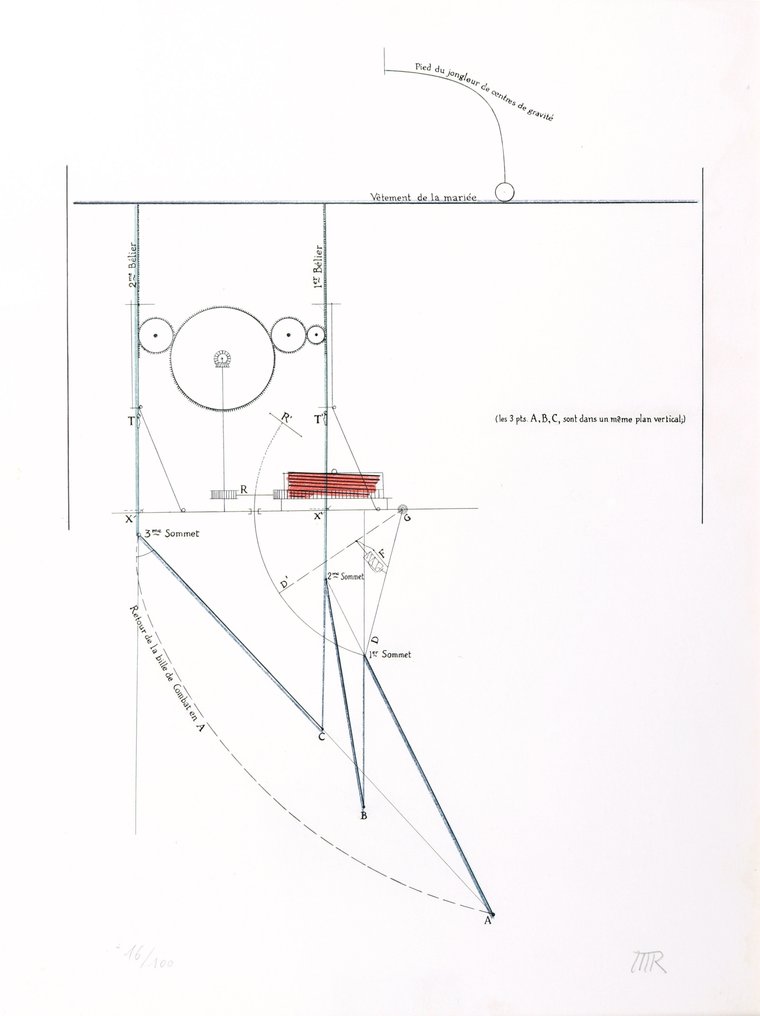 Marcel Duchamp e Man Ray - Combat de boxe #1.0