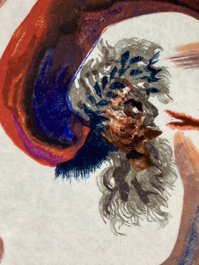 Salvador Dali (1904-1989) - The Forth Terrace - on Japon Nacré paper #3.2