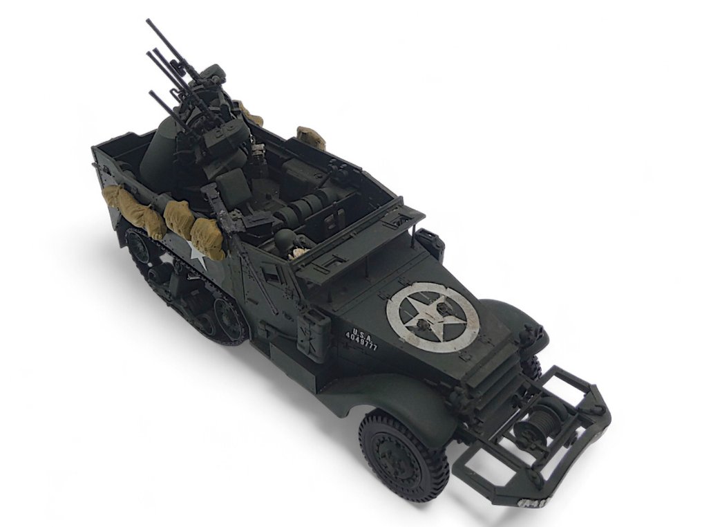 U.S. Army (USA) 1:43, 1:35 - 模型機械  (3) - M7 Priest / M16 Multiple Gun Motor Carriage / M32B1 - World War II - Serie: "这我们将捍卫" #4.3