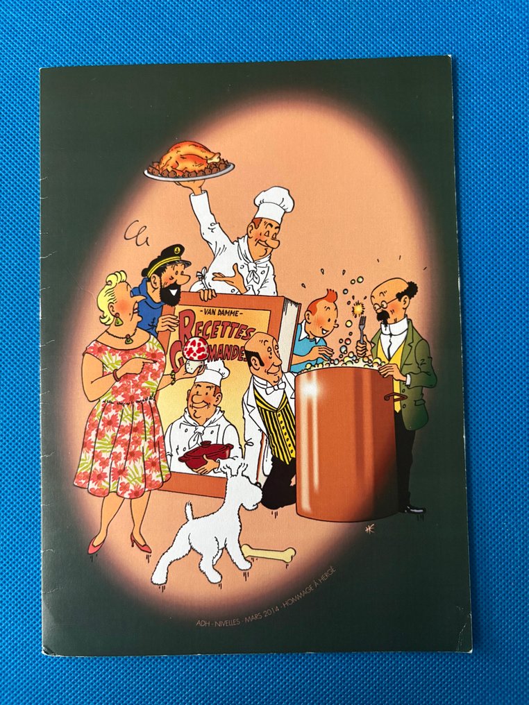 Tintin - 3 X Carte assemblée générale Les amis de Hergé - 3 Album - 限量版和编号版 - 2010/2015 #3.2