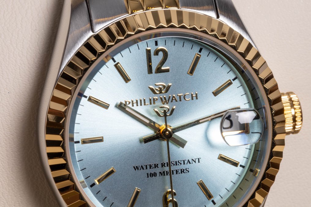 Philip Watch - Caribe Urban - Date - ICE blue - Swiss Made - 31 mm - FREE SHIPPING - 女士 - 2025 #1.0