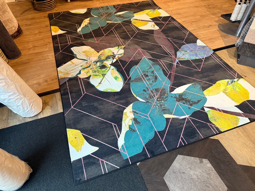 M2 - 现代花卉 / 几何 - 小地毯 - 300 cm - 200 cm #1.0