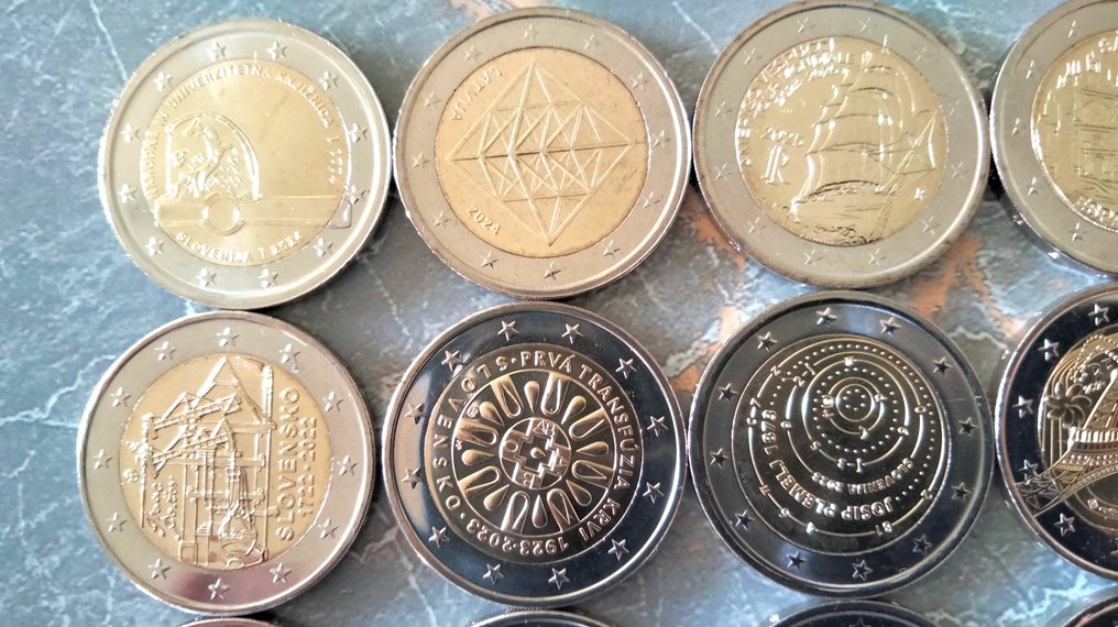 Europa. 2 Euro 2012/2025 (20 pièces) (Ingen mindstepris) #1.0