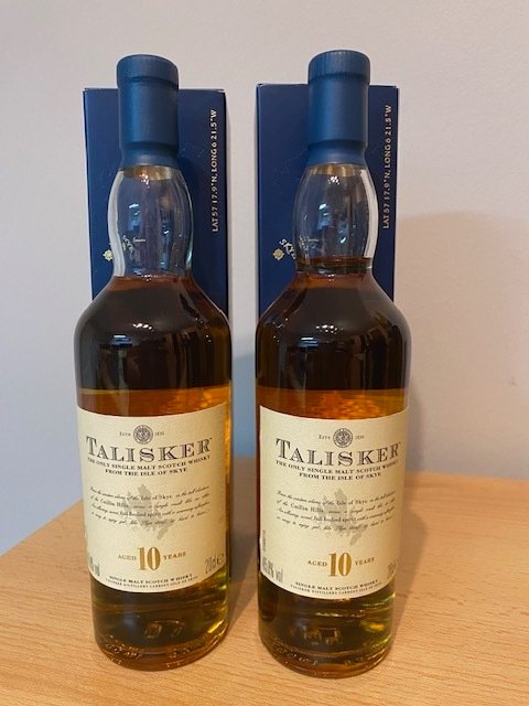 Talisker 10yo + Caol Ila 12yo + Johnnie Walker 15yo Green Label - 20cl - 4 bottles #4.3