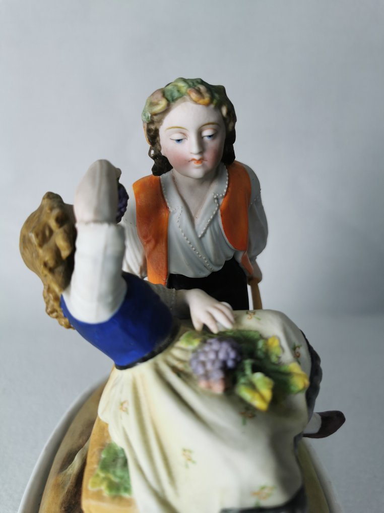 塑像, Scatola colorata H. 22 cm - 22 cm - 瓷 #3.2