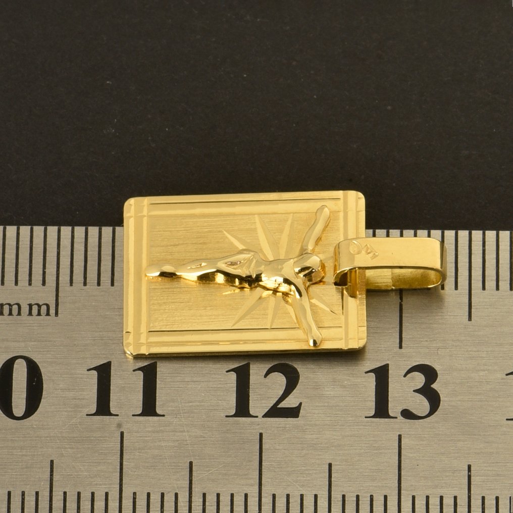 Κρεμαστό κόσμημα - 18 καράτια Κίτρινο χρυσό #3.2