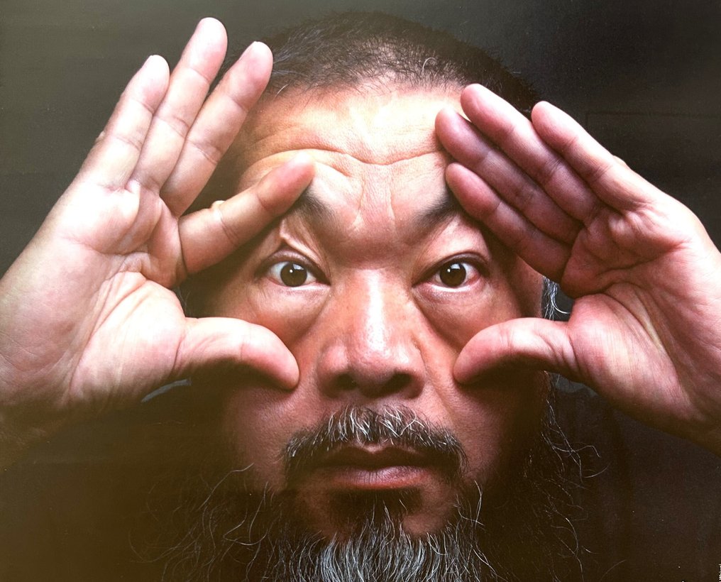 Ai Weiwei - exhibition poster, originally signed. - 2020s #2.1