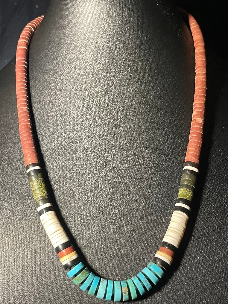 Collana - Stati Uniti Santo Domingo heishi #1.0