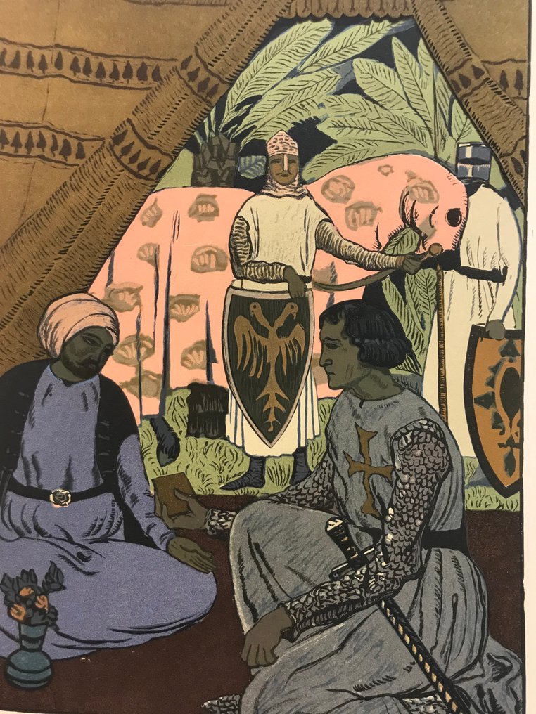 Maurice Barrès / André Suréda - Un jardin sur l'Oronte [ex. sur vélin] - 1927 #1.0