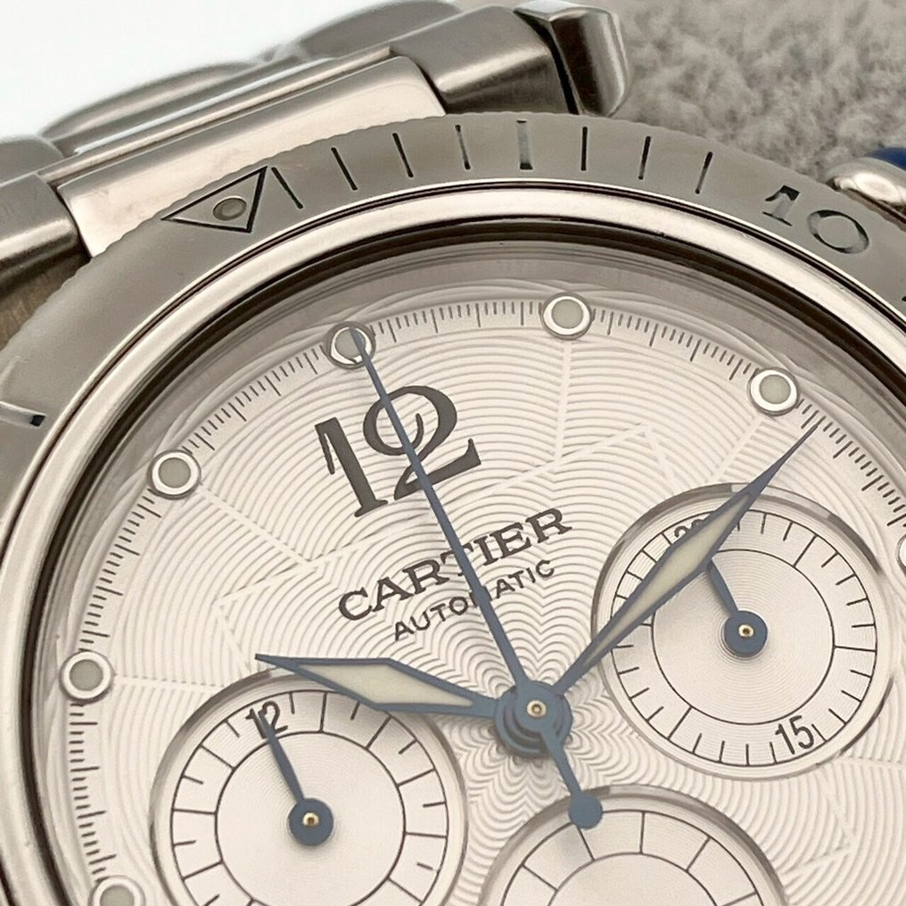 Cartier - Pasha Chronograph - 沒有保留價 - W31030H3 2113 - 男士 - 2000-2010 #2.1