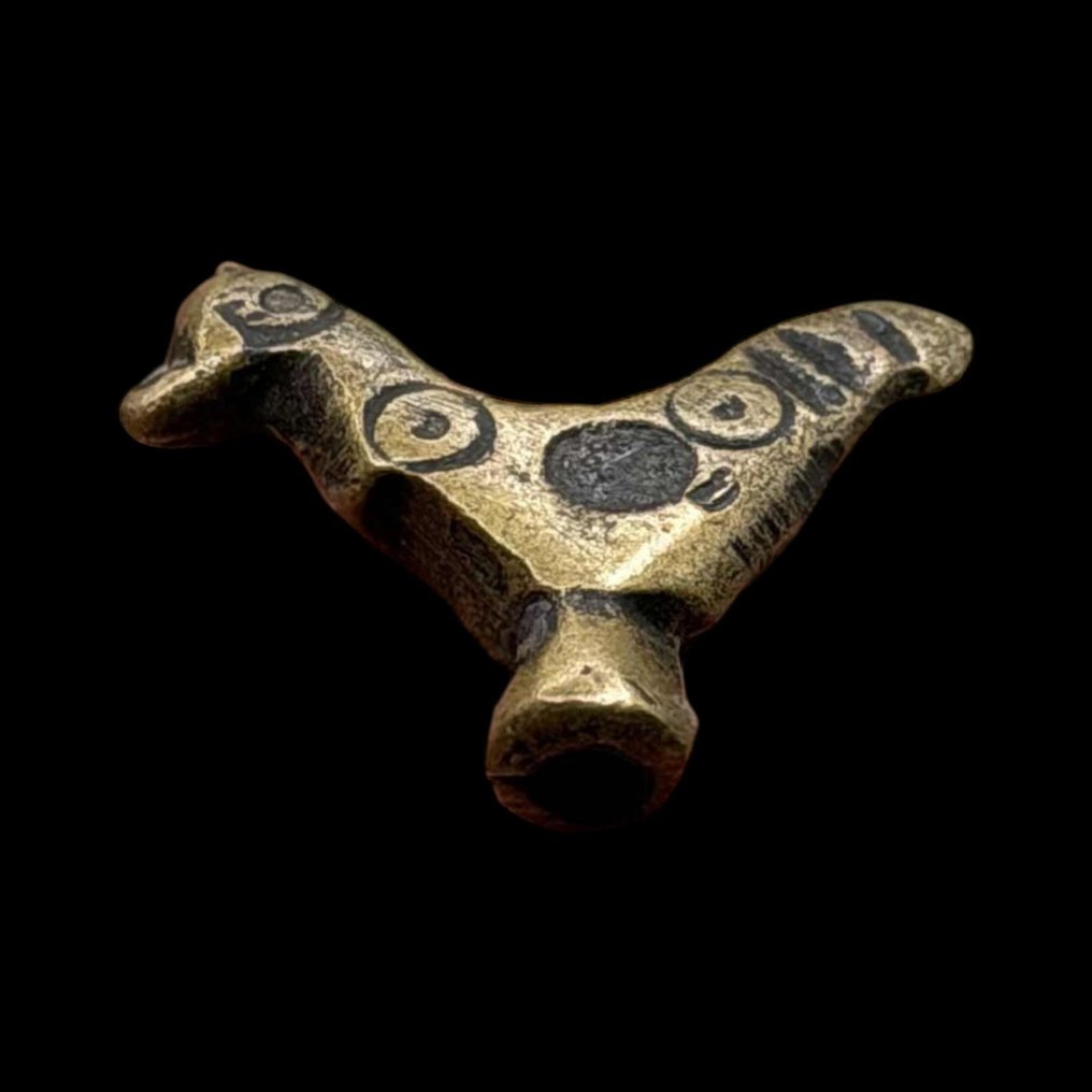 Αρχαία Ρωμαϊκή Μπρούντζος Bird Figure αντίγραφο - 1.5 cm  (χωρίς τιμή ασφαλείας) #1.0