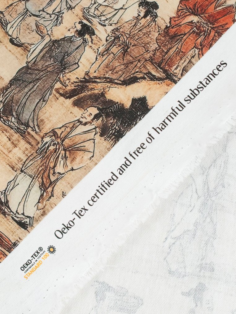 免费送货!TexStilArt - Chinese Dinasty - 独家面料 100% 棉料 Oeko-Tex - 室内装潢面料 - 3 m - 3 m #2.1