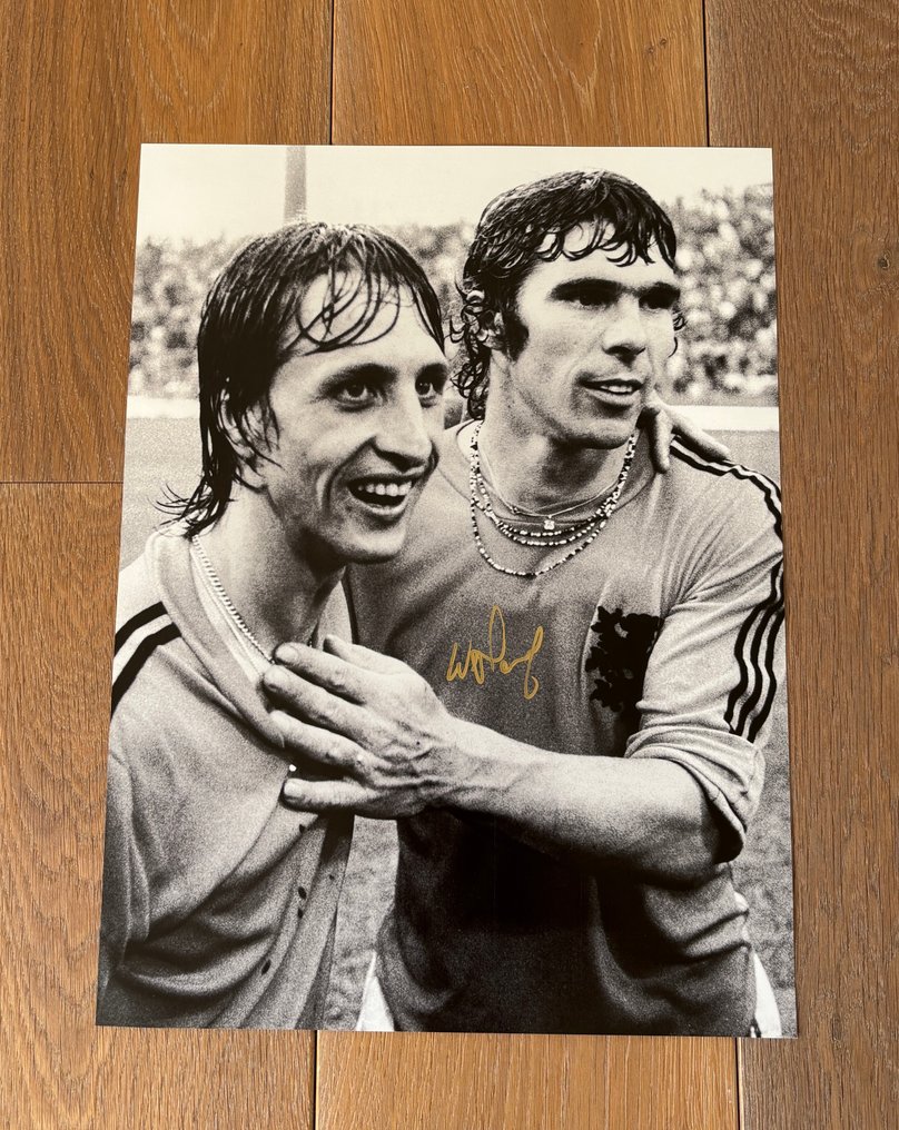 Nederlands Elftal - 世界足球锦标赛 - Willem van Hanegem & Johan Cruijff - 海报  #1.0