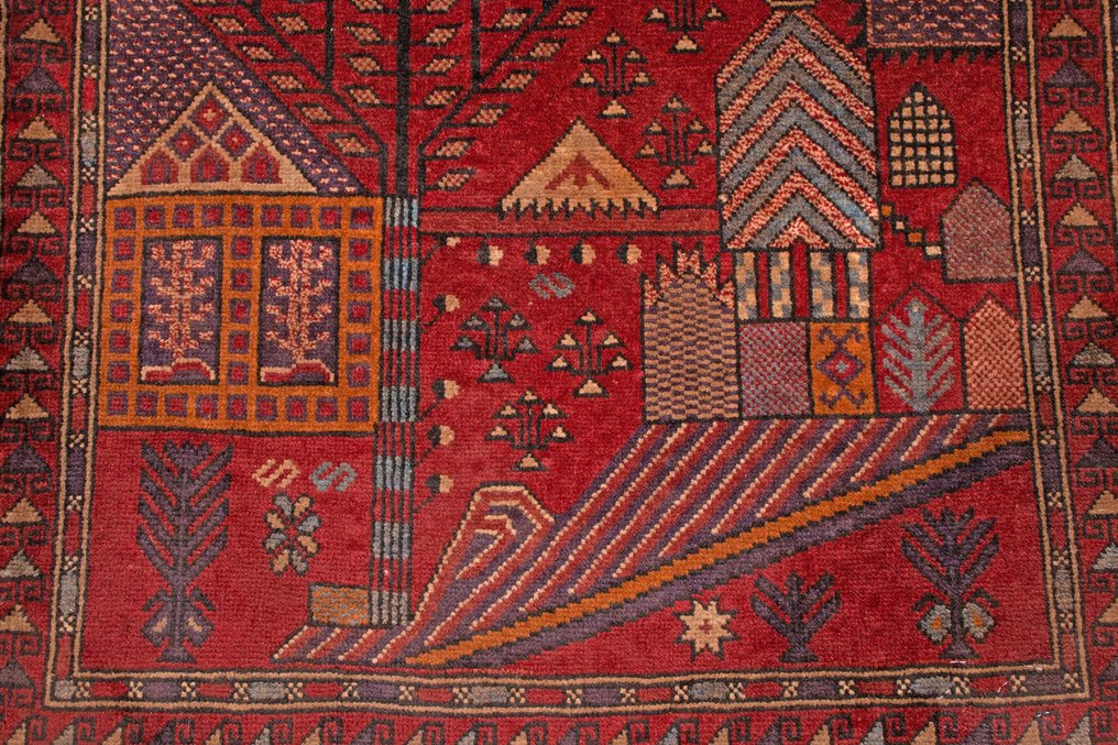 Teppich - 140 cm - 89 cm - Baluchi Afghanen #2.1