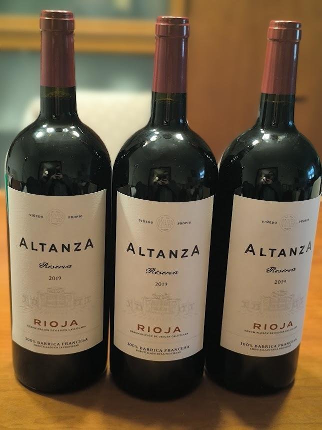 2019 Altanza - 里奥哈 Reserva - 3 Magnums (1.5L) #1.0