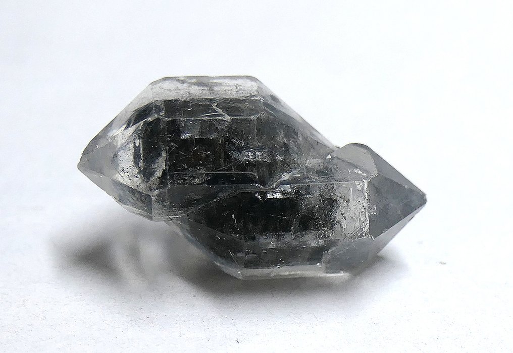 Quartz biterminat - 17,98 carate - tip 'Diamant Herkimer' Cristal- 3.59 g #3.2