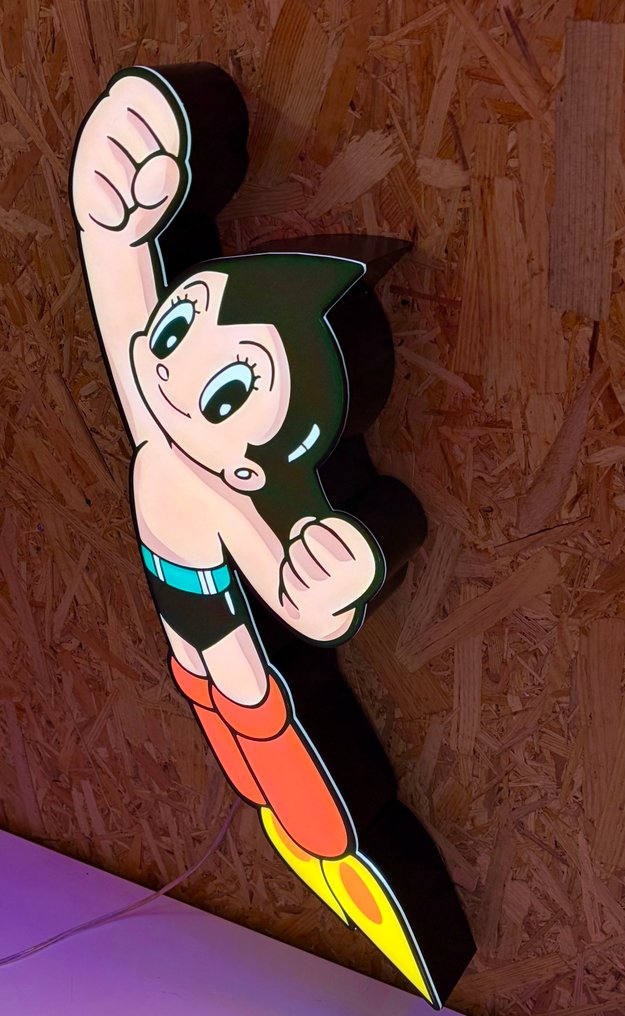 Enseigne lumineuse publicitaire Astro Boy - Insegna pubblicitaria retroilluminata - Alluminio #4.3