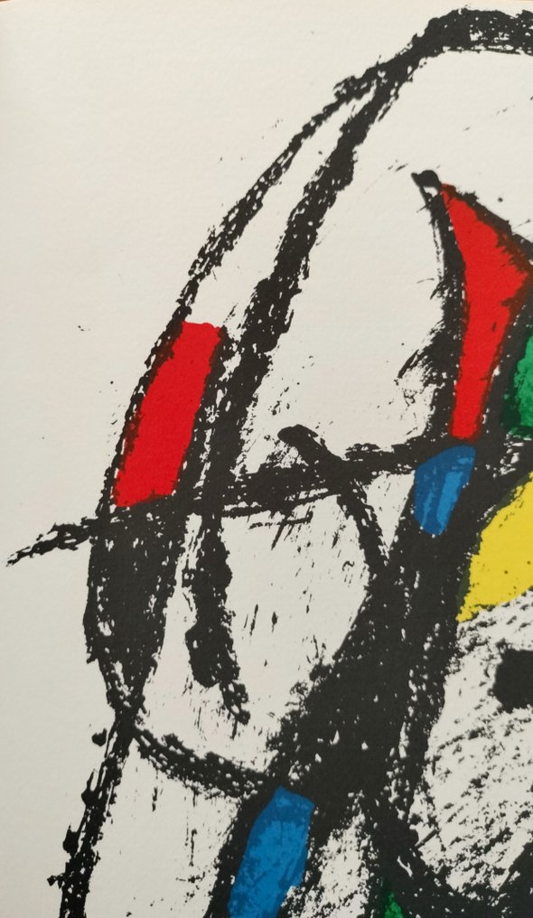 Joan Miro (1893-1983) - Litografia Original IV. (Miró Lithographe II) #4.3