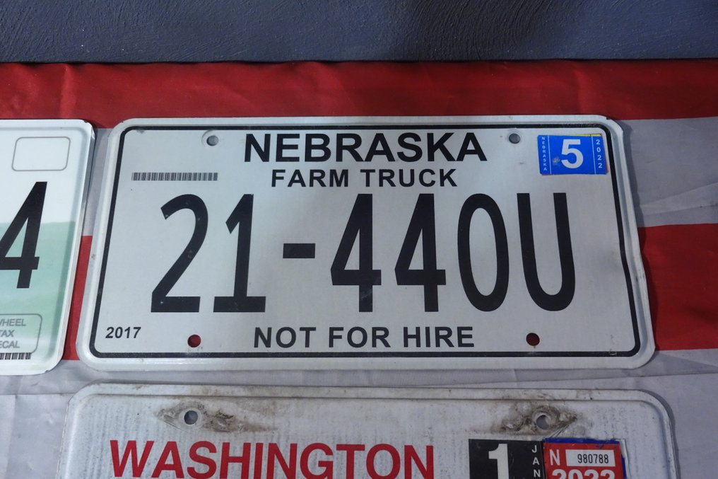 Number plate (10) - USA - Amerikaanse nummerplaten #3.2