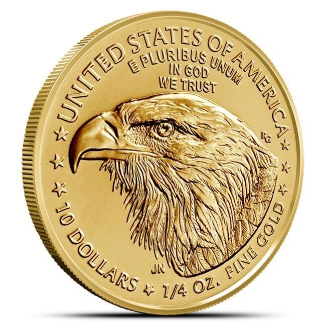 美国. 2021 1/4 oz $10 USD American Gold Eagle Struck at West Point Mint Family of Eagles T-2 NGC MS-70 #2.1