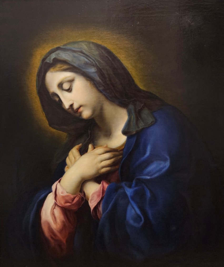 Carlo Dolci (1616-1686), Follower of - Madonna #1.0