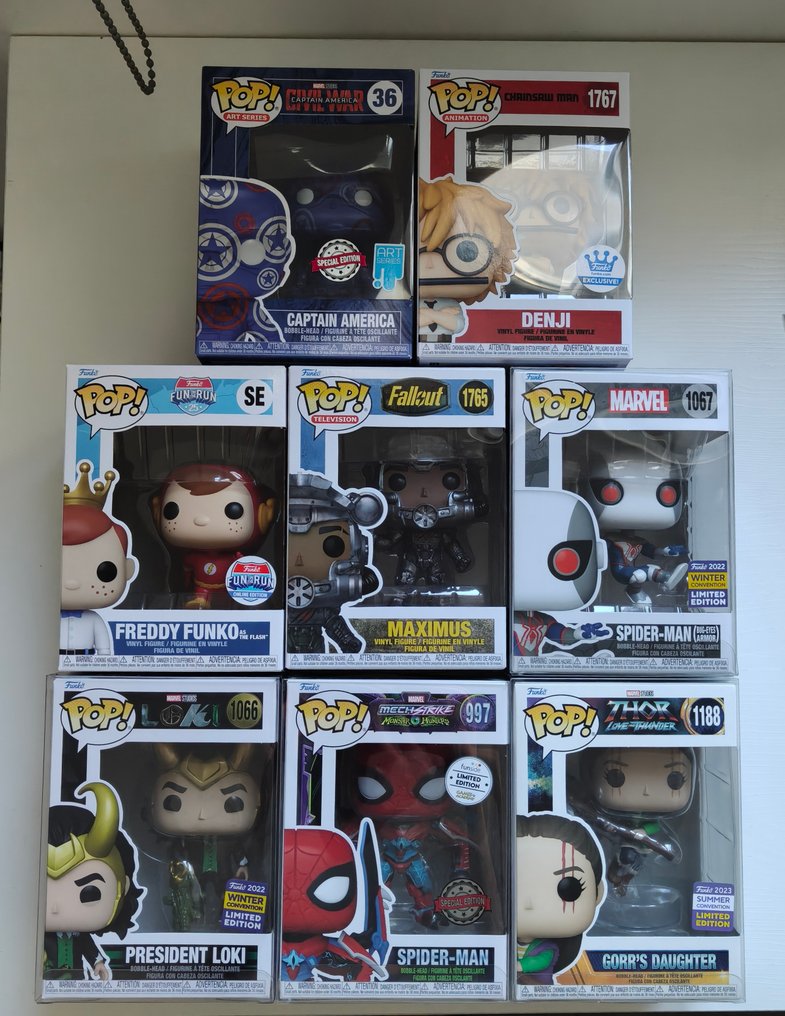 Funko  - Funko Pop Set 8 Funko Pop - 2020+ #1.0