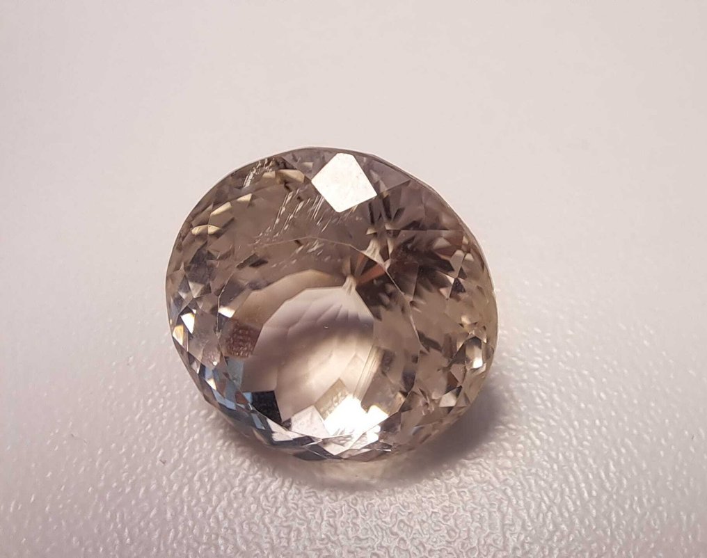 1 pcs Yellow, Pink, Bi-colour Kunzite - 26.01 ct - Antwerp Laboratory for Gemstone Testing (ALGT) #3.2