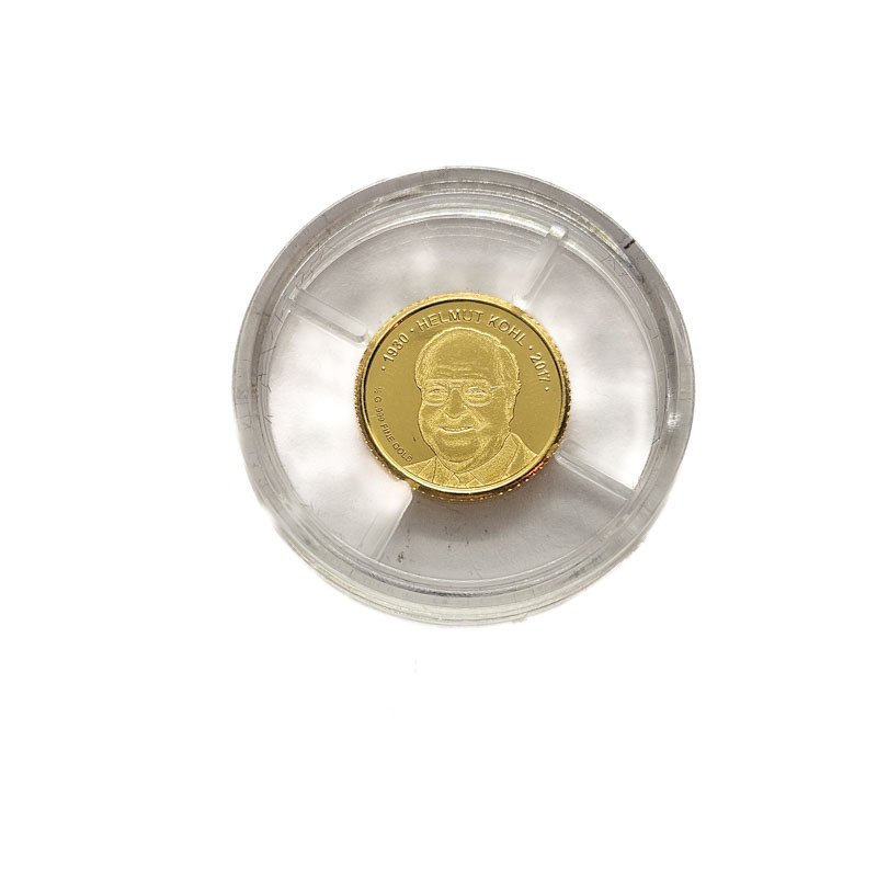 Νίγηρας. 100 Francs 2017 - Helmut Kohl (.999) Proof (χωρίς τιμή ασφαλείας) #2.1