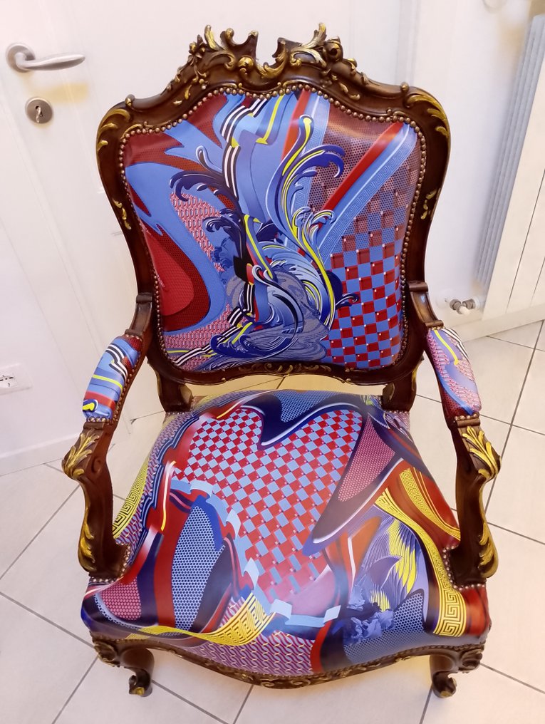 Carlo Galizzi - 扶手椅子 - 小牛皮 #3.2