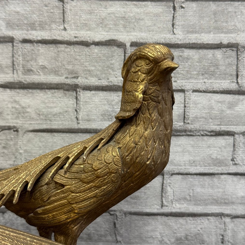 Figurine - Pair of Bronze Pheasants (2) - Cold painted bronze #2.1