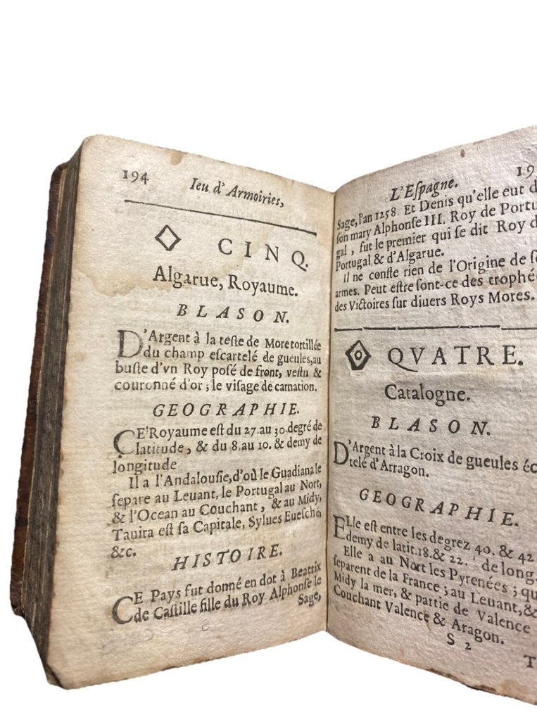 Pierre Duval - Jeu d’Armoiries des Souverains et Estats d’Europe - 1665 #1.0